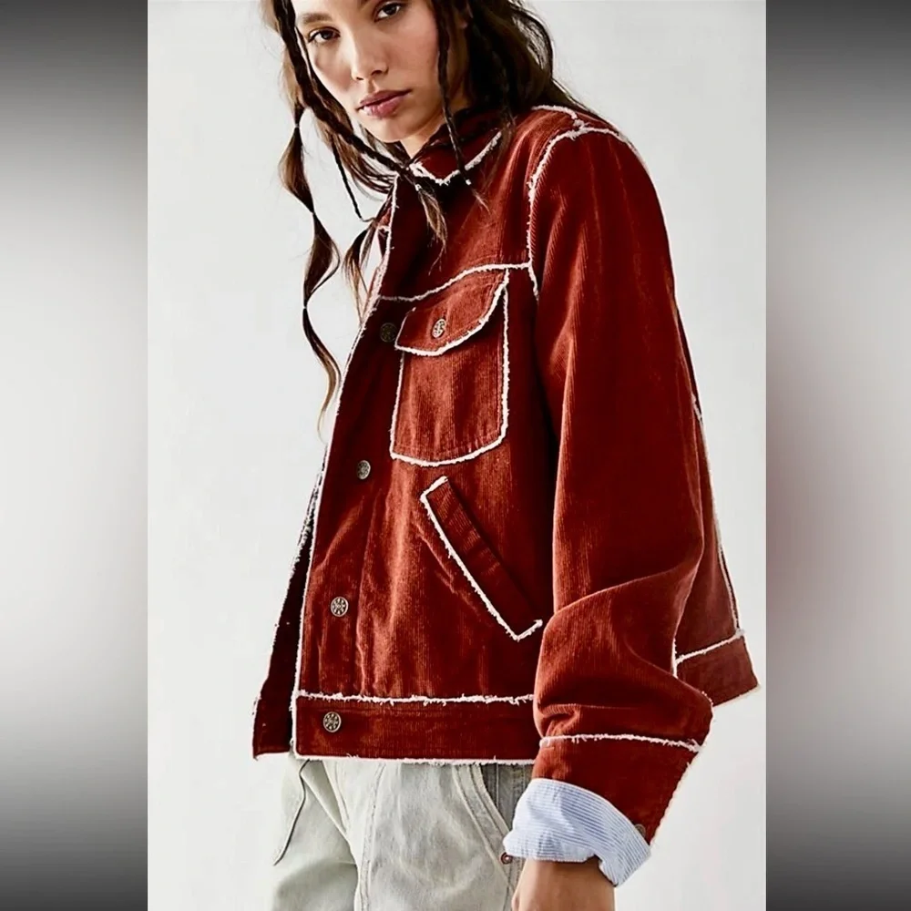 Free People Heartland Corduroy Jacket